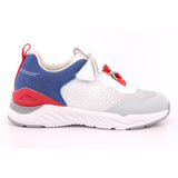 BIO95-01-CM SNEAKER ELASTICOS GRIS Y AZUL MARINO