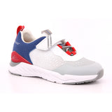 BIO95-01-CM SNEAKER ELASTICOS GRIS Y AZUL MARINO