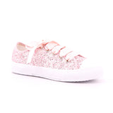 SCARPA LACCI BASSA GLITTER ROSA