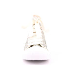 BASKET ZIP GLITTER PLATINO