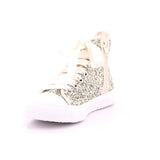 BASKET ZIP GLITTER PLATINO