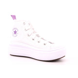 CHUCK TAYLOR ALL STAR MOVE HI WHITE/PIXEL PURPLE