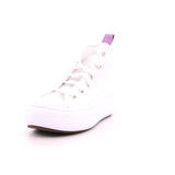 CHUCK TAYLOR ALL STAR MOVE HI WHITE/PIXEL PURPLE