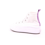 CHUCK TAYLOR ALL STAR MOVE HI WHITE/PIXEL PURPLE