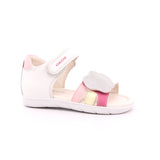 085NF C0653 B SANDAL ALUL G.A - NAP+SI.PER WHITE