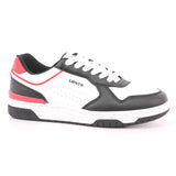 DERECK 0230 BLACK WHITE RED LACCI