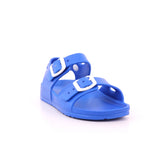 SANDALIA HEBILLAS MAT AZUL ELECTRICO