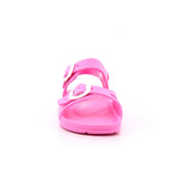 SANDALIA HEBILLAS MAT FUCSIA