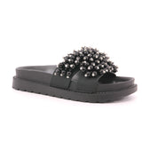 CIABATTA DONNA SMOTH BLACK