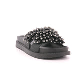 CIABATTA DONNA SMOTH BLACK