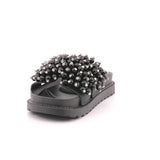 CIABATTA DONNA SMOTH BLACK