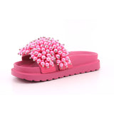 CIABATTA DONNA SMOTH FUXIA