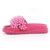 CIABATTA DONNA SMOTH FUXIA