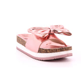 CIABATTA DONNA METAL COPPER