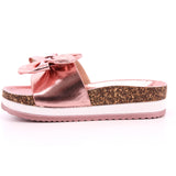 CIABATTA DONNA METAL COPPER