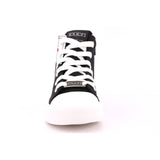 DISCO 0067 MID J CANVAS BLACK/WHITE