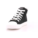 DISCO 0067 MID J CANVAS BLACK/WHITE