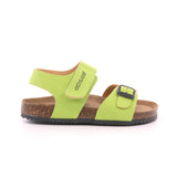M7META SANDALO BAMB. S. LIME-NERO