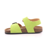 M7META SANDALO BAMB. S. LIME-NERO