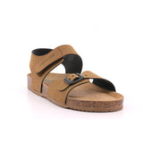 M7META SANDALO BAMB. S. MARRONE-NERO