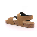 M7META SANDALO BAMB. S. MARRONE-NERO