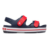 CROCBAND CRUISER SANDAL TODDLER NAVY/VARSITY RED