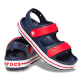 CROCBAND CRUISER SANDAL TODDLER NAVY/VARSITY RED