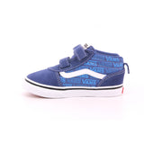 WARD MID V TONAL LOGO BIJOU BLUE