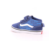 WARD MID V TONAL LOGO BIJOU BLUE