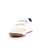 SNEAKER STRIPES BASSA VELCRO BLU