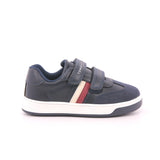 SNEAKER STRIPES BASSA VELCRO BEIGE/OFF WHITE