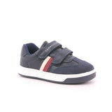 SNEAKER STRIPES BASSA VELCRO BEIGE/OFF WHITE