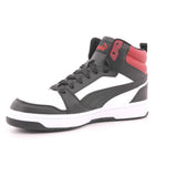 REBOUND V6 PUMA WHITE-PUMA BLACK-INTENSE RED
