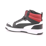 REBOUND V6 PUMA WHITE-PUMA BLACK-INTENSE RED