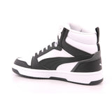 PUMA REBOUND V6 MID PUMA WHITE PUMA BLACK