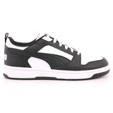 REBOUND V6 LOW PUMA WHITE PUMA BLACK