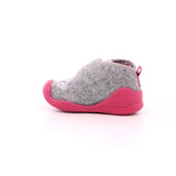 ZAPATILLA UNICORNO FIELTRO GRIS