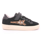GIRL'S BIG KATY SUEDE (KID) 200 11 NERO