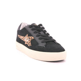 GIRL'S BIG KATY SUEDE (TEEN) 200 11 NERO