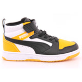 PUMA REBOUND V6 MID AC+PS PUMA WHITE-PUMA BLACK