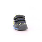 SNEAKER LOGO REJILLA AZUL