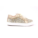SCARPA SPORTIVA GLITTER 044 ORO