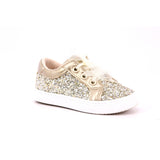 SCARPA SPORTIVA GLITTER 044 ORO