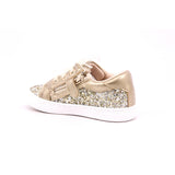 SCARPA SPORTIVA GLITTER 044 ORO