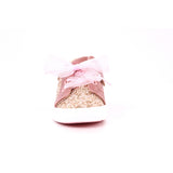 SCARPA SPORTIVA GLITTER 046 ROSA METAL