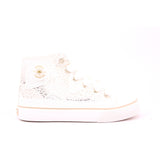 STIVALETTO TRAFORATO 059 BIANCO