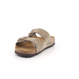ARIZONA KIDS TAUPE, SUEDE LEATHER - CALZ. S