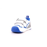 ZAPATO SPORT REJILLA BLANCO Y AZUL