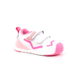 ZAPATO SPORT REJILLA BLANCO Y FUCSIA