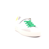 BOY'S STREET LEATHER (KID) 0163 BIANCO/GIALLO